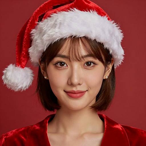 Festive Portrait of a Styled Woman