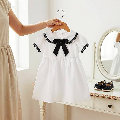 Vintage Baby Dress Photo Shoot