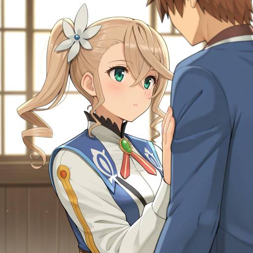 Illustration of Alisha diphda, tales of (series) in the style of Osananajimi neko