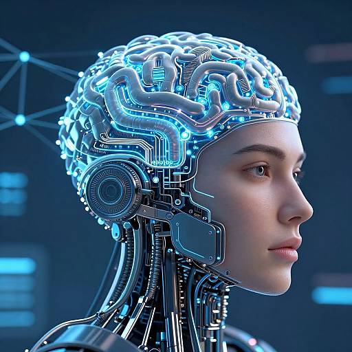 Futuristic Neural Implant Interface