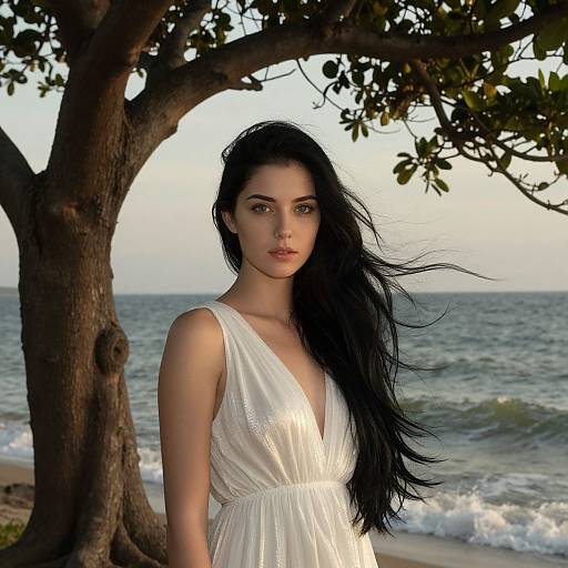 Ethereal Double Exposure Portrait