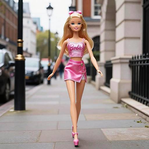Realistic Barbie Dancer in London
