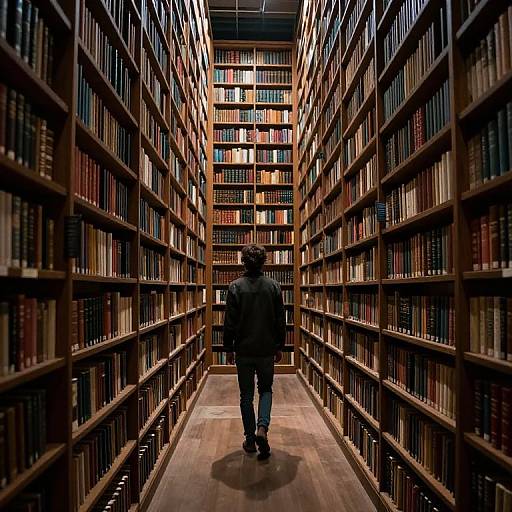 Labyrinthine Library of Infinite Knowledge