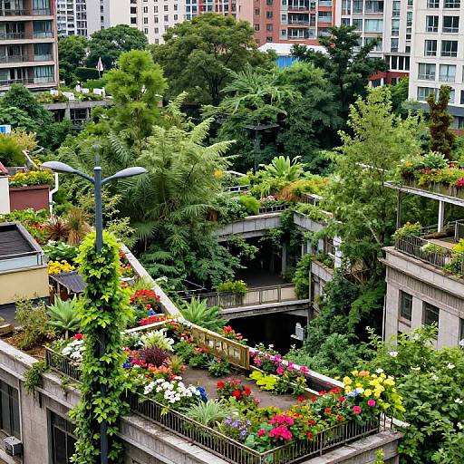 Overgrown City: Nature Reclaims Urban Space