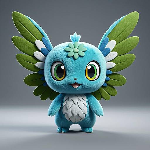 Kawaii Clef-Swablu Vegetation Air Sprite