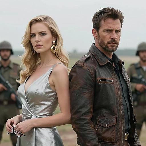 Intense Duo: A Portrait in Action