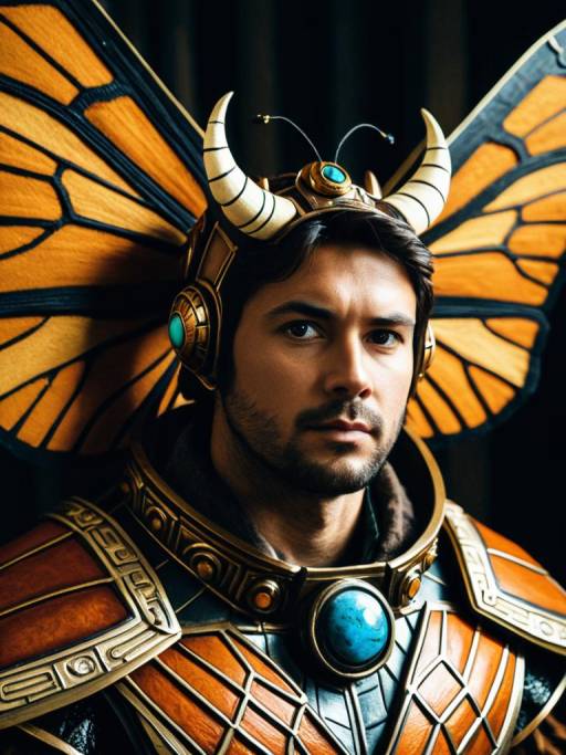 Realistic Mothra Cosplay by a Man