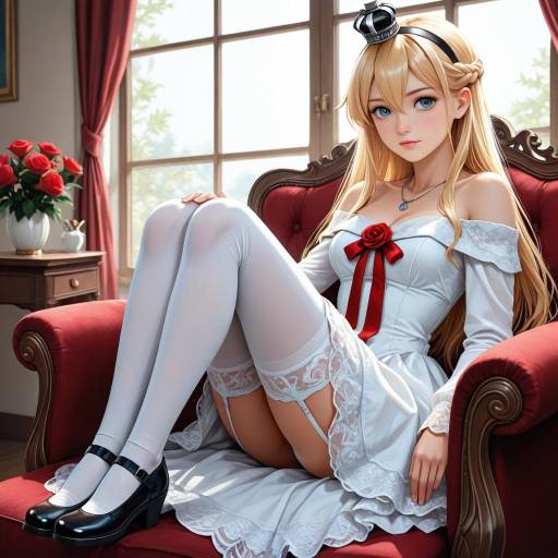 Enchanting Fairy in Elegant Attire