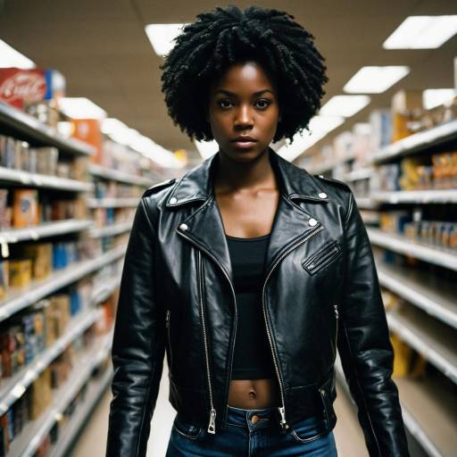 90s Shoplifter Cosplay with Cinematic Flair