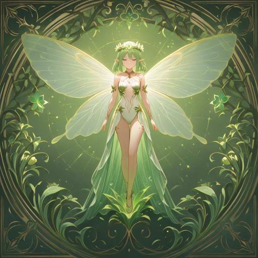 Ethereal Fairy in a Hidden Grove Ethereal Fairy in a Hidden Grove