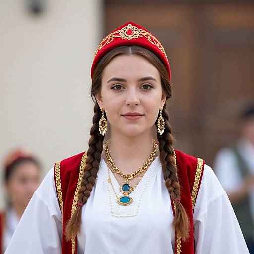 Solo Girl in Spanish National Costume