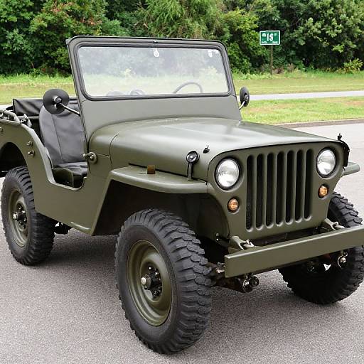 1960 Willys-Hotchkiss WW2 Jeep