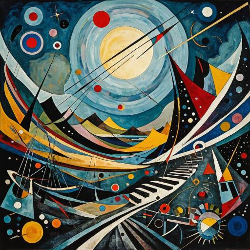 Dreamlike Surrealism in Bold Colors