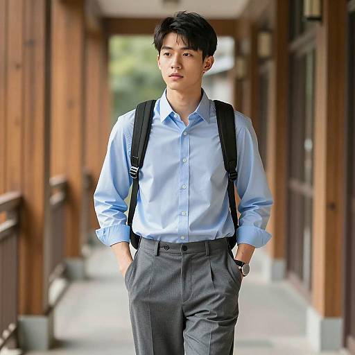 Stylish Urban Wear in Natural Light