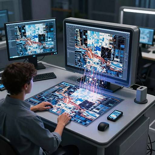 Futuristic AI JPEG Artifact Removal