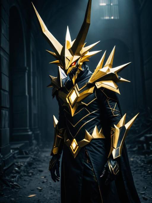 Realistic Necrozma Cosplay Photo