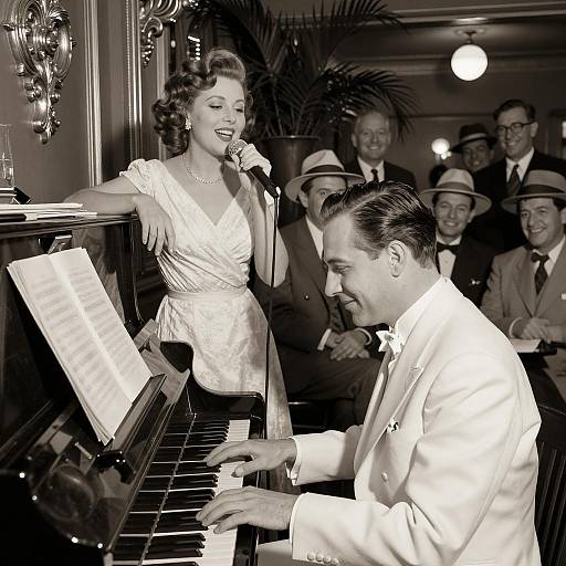 1940s Jazz Club Performance