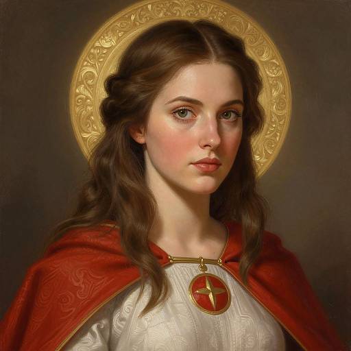 Holy Superwoman Fantasy Portrait