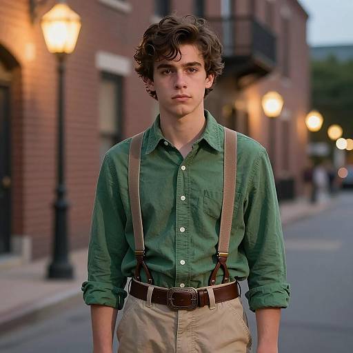 Photorealistic Prince Eric at Dusk