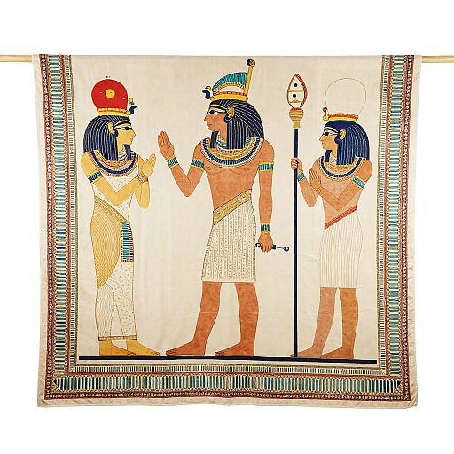 Dorothea Lange Ceremonial Egyptian Shawl