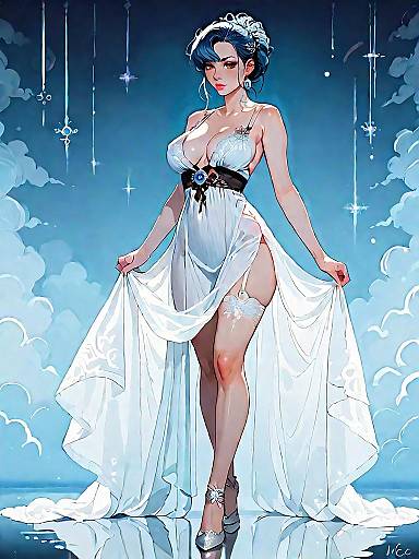 Enchanting Dark Fantasy Nightwear Design