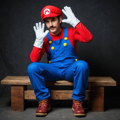 Playful Mario Cosplay Costume Design