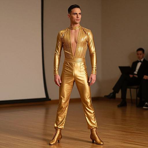 Golden Dance Competition Costume