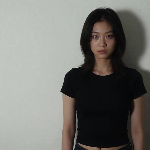 80s VHS Style Cinematic Portrait