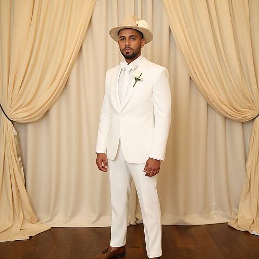 Stylish Wedding Reception Male Outfit