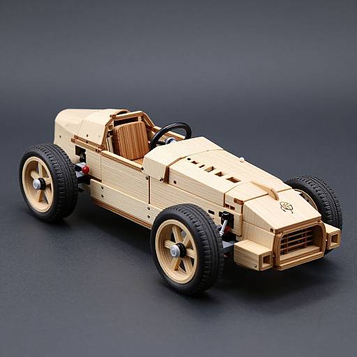 UGears U-9 Vintage Grand Prix Model