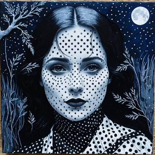 Ghostly Maiden in Midnight Couture Ghostly Maiden in Midnight Couture