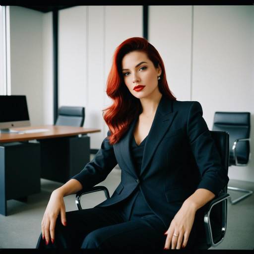 Confident Businesswoman in Office