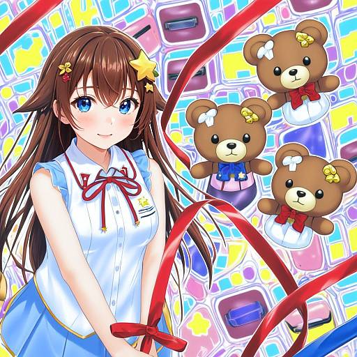 Illustration of Ankimo (tokino sora), hololive in the style of Marushin (denwa0214)