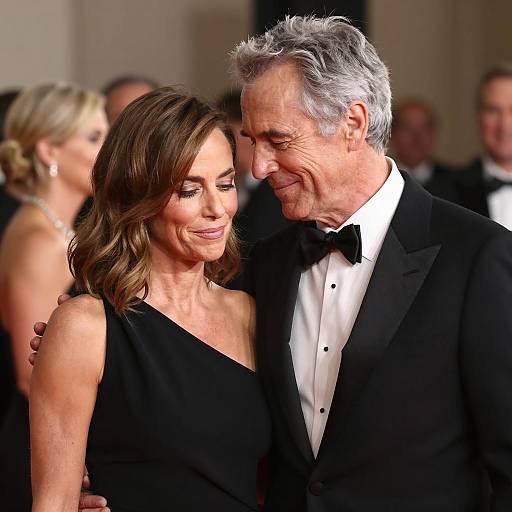 Elegant Couple at Formal Event