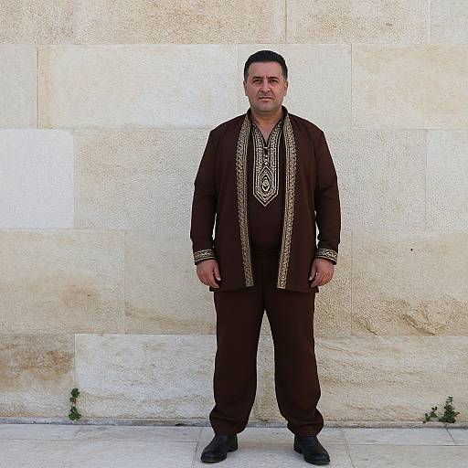 Man in Traditional Turkish Costume
