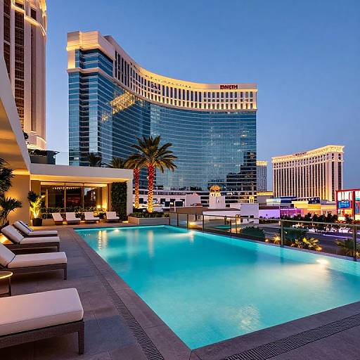 Luxurious MGM Penthouse with Rooftop Pool