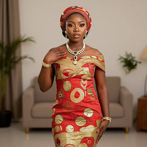 Traditional African Female Costume