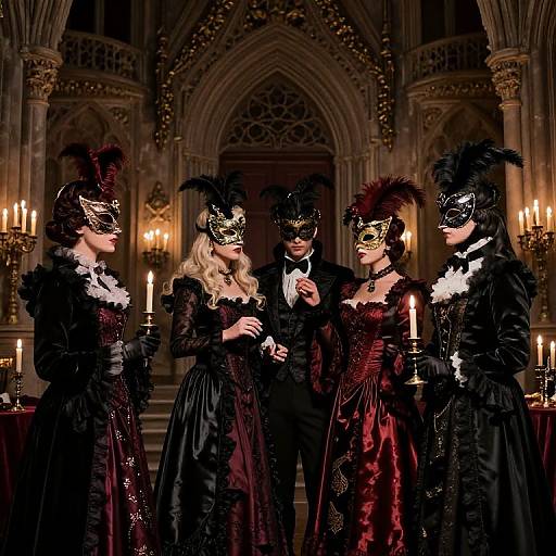 Scandalous Gothic Masquerade Ball