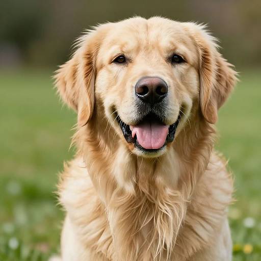Majestic Golden Retriever Portrait