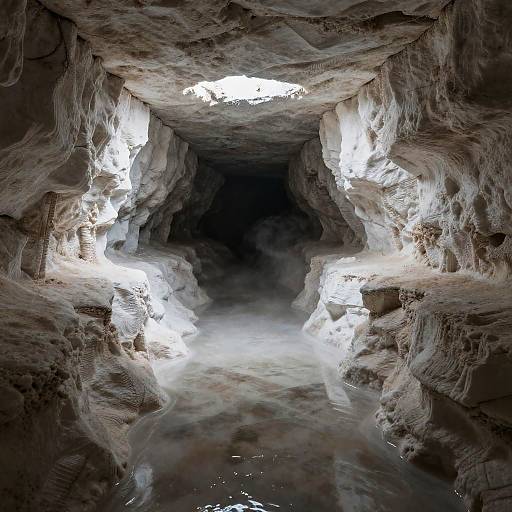 Minimalist Hidden Underground River