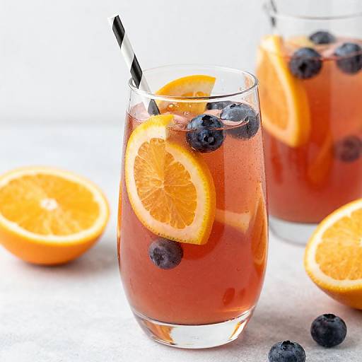 Refreshing Fruit Sangria or Punch