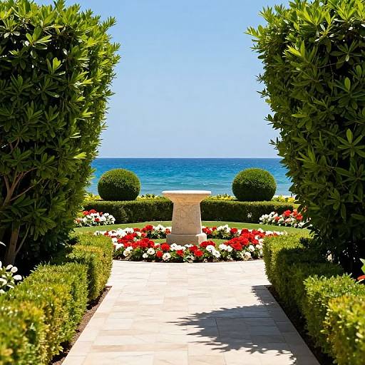 Mediterranean Garden Pathway at Amathus