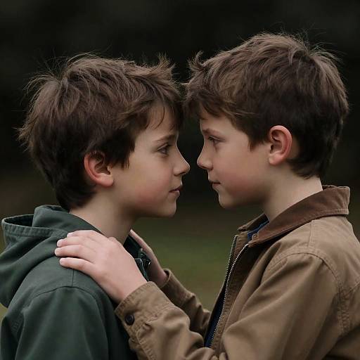 Intense Friendship Between Two Boys