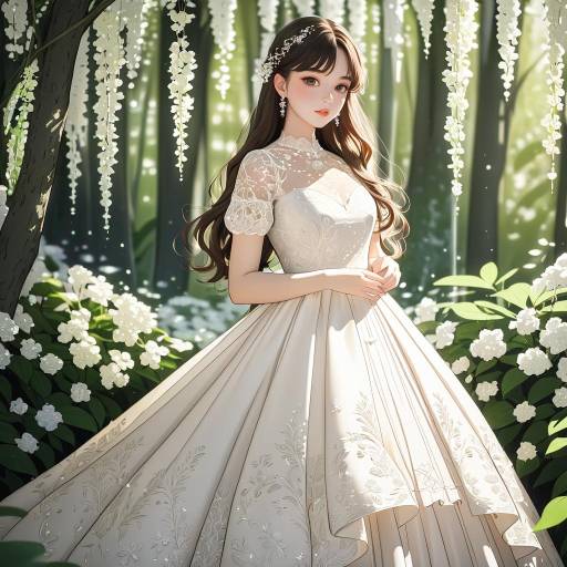 Enchanting Teenage Muse in Nature Enchanting Teenage Muse in Nature