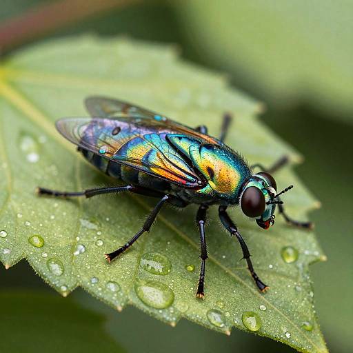 Hyper-Realistic Macro Exotic Insect