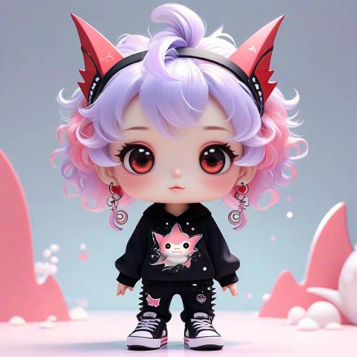 Adorable Chibi Character Illustration