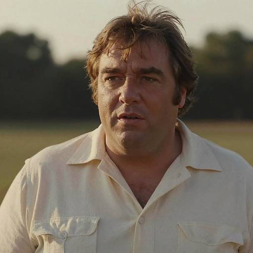 Marlon Brando in 70s Casual Portrait