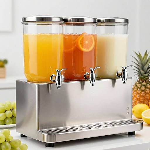 Modern Three-Tier Juice Dispenser
