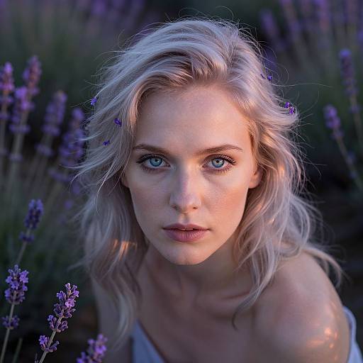 Enigmatic Arctic Sunset Portrait