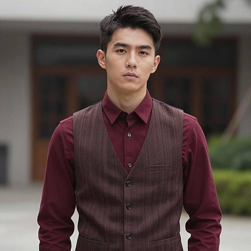 Stylish Male Portrait in Natural Light